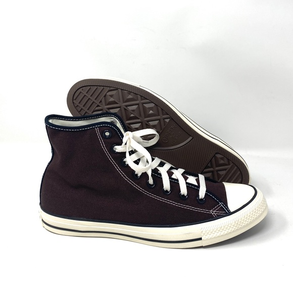 Converse Ctas High Shoe Brown Casual Men Canvas Brown Skate Custom 152620C-WWBBW - Picture 8 of 11